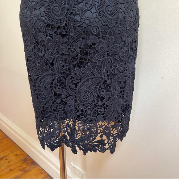 ZARA | Mini Lace Black Dress | Size M - Picture 6 of 9